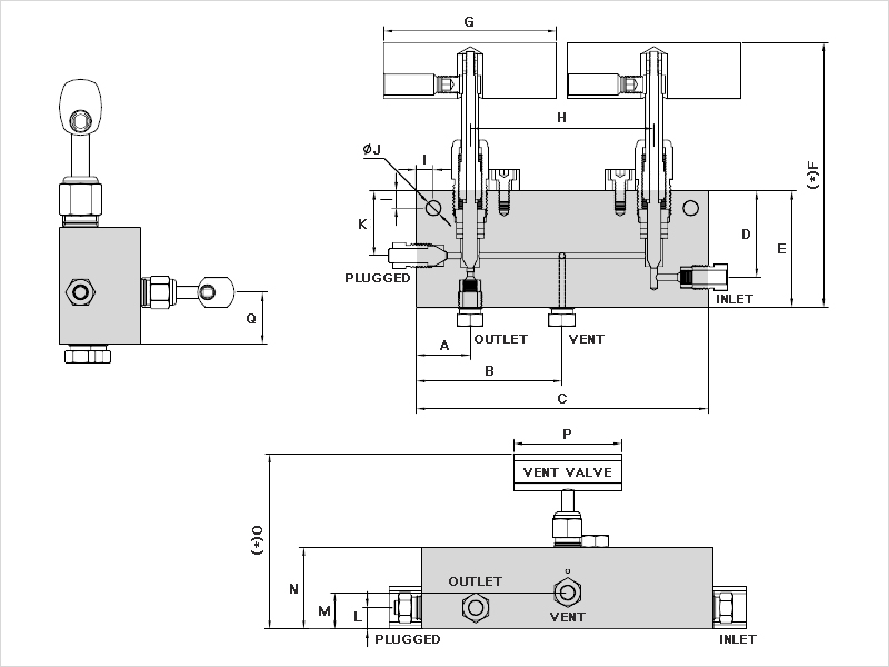 Double Block and Bleed Valve