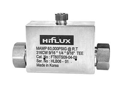 High Pressure Fitting - Reducing Tee