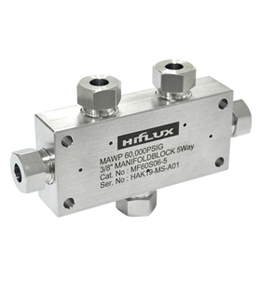 High Pressure Manifold Block 5way