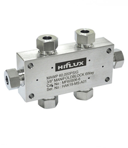 High Pressure Manifold Block 6way